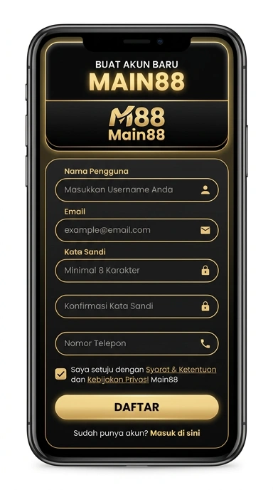 Panduan Lengkap Registrasi Akun main88 untuk Pemain Baru